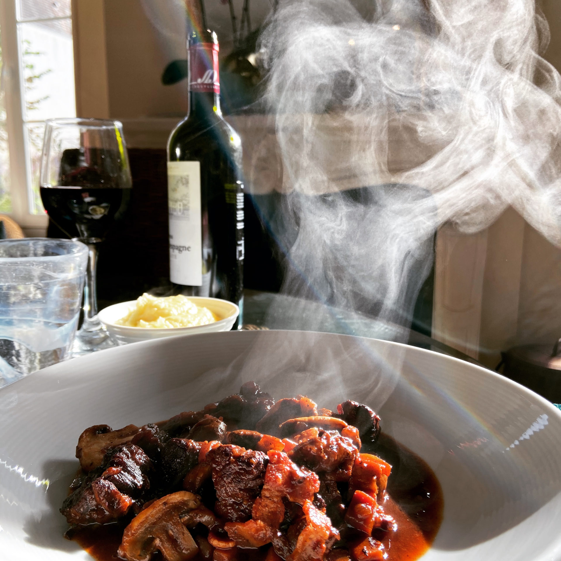 Beef bourguignon