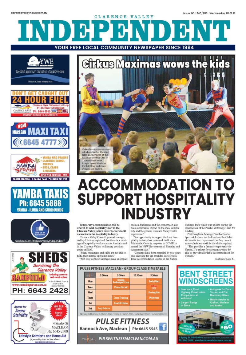 Clarence Valley Independent, 20 January 2021