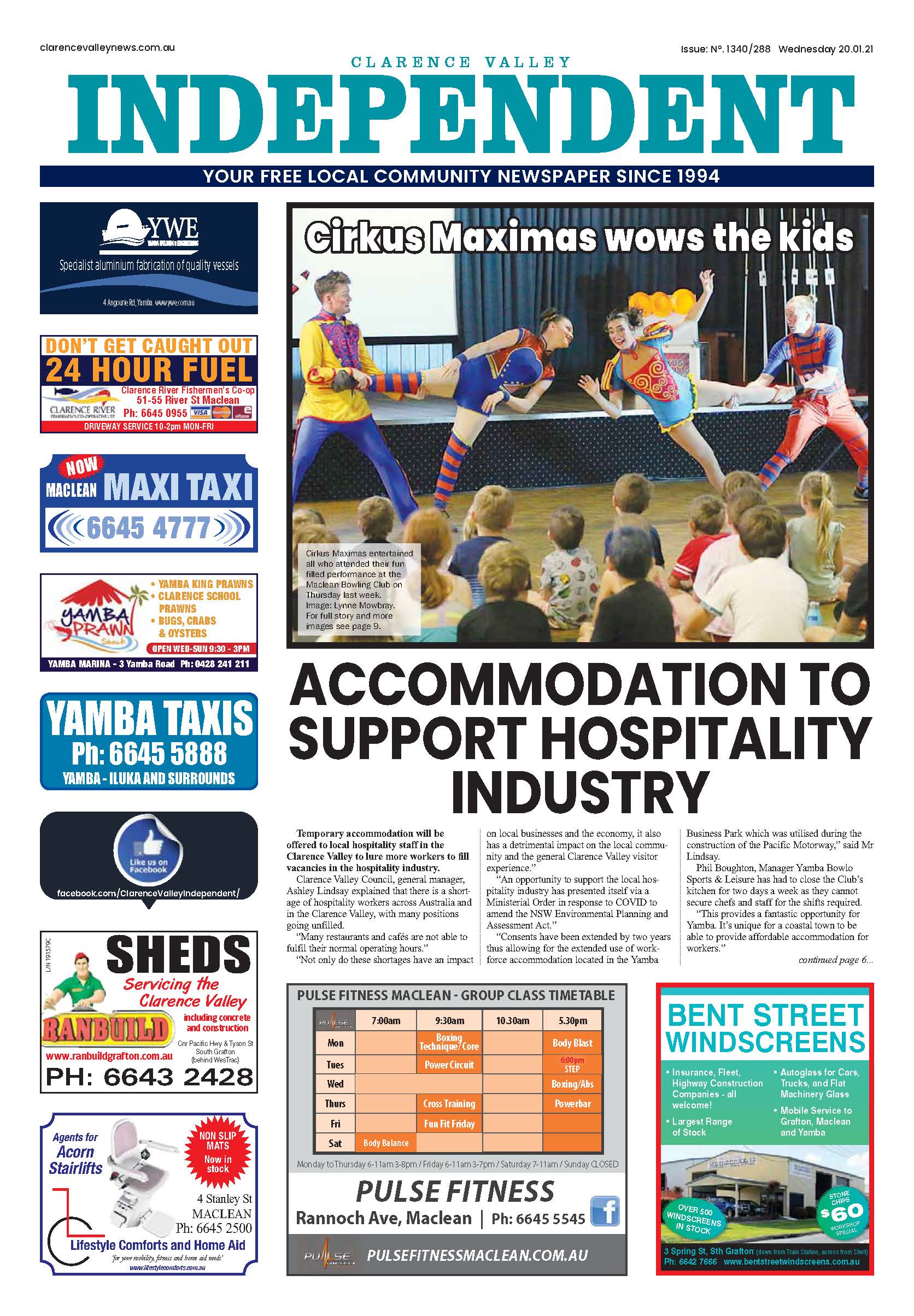 Clarence Valley Independent, 20 January 2021