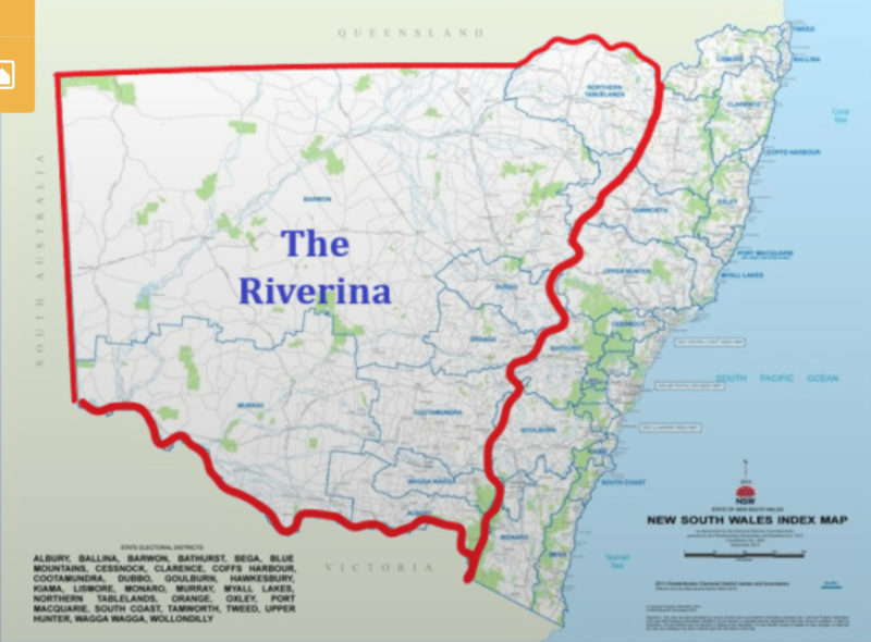 Proposed State of Riverina