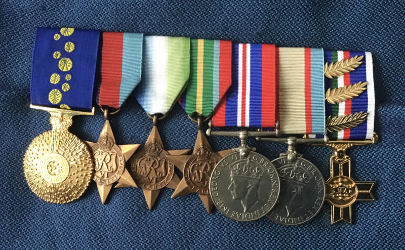 Frank's medals