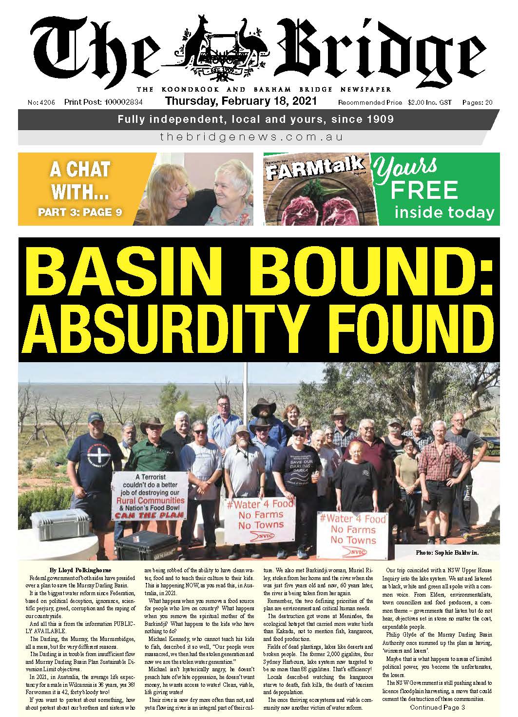 The Koondrook and Barham Bridge Newspaper 18 February 2021