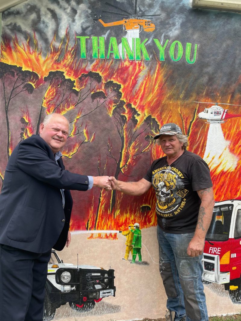 Shane Priestleys Thanks First Responders