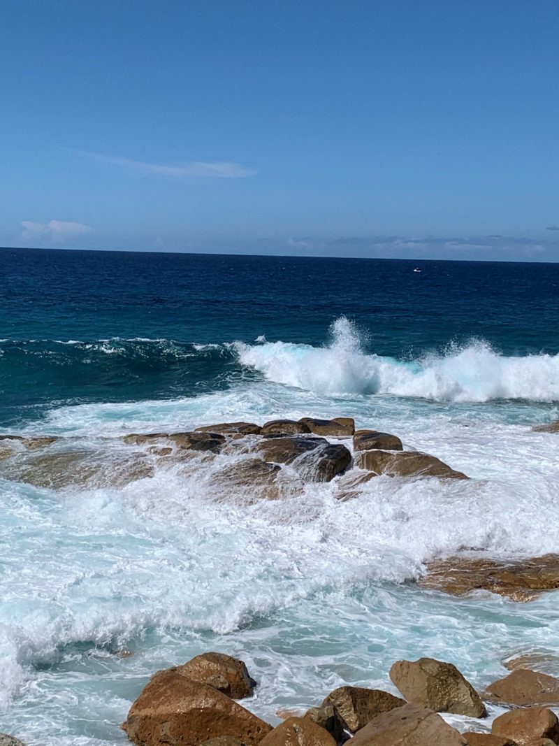 South West Rocks fishing rock