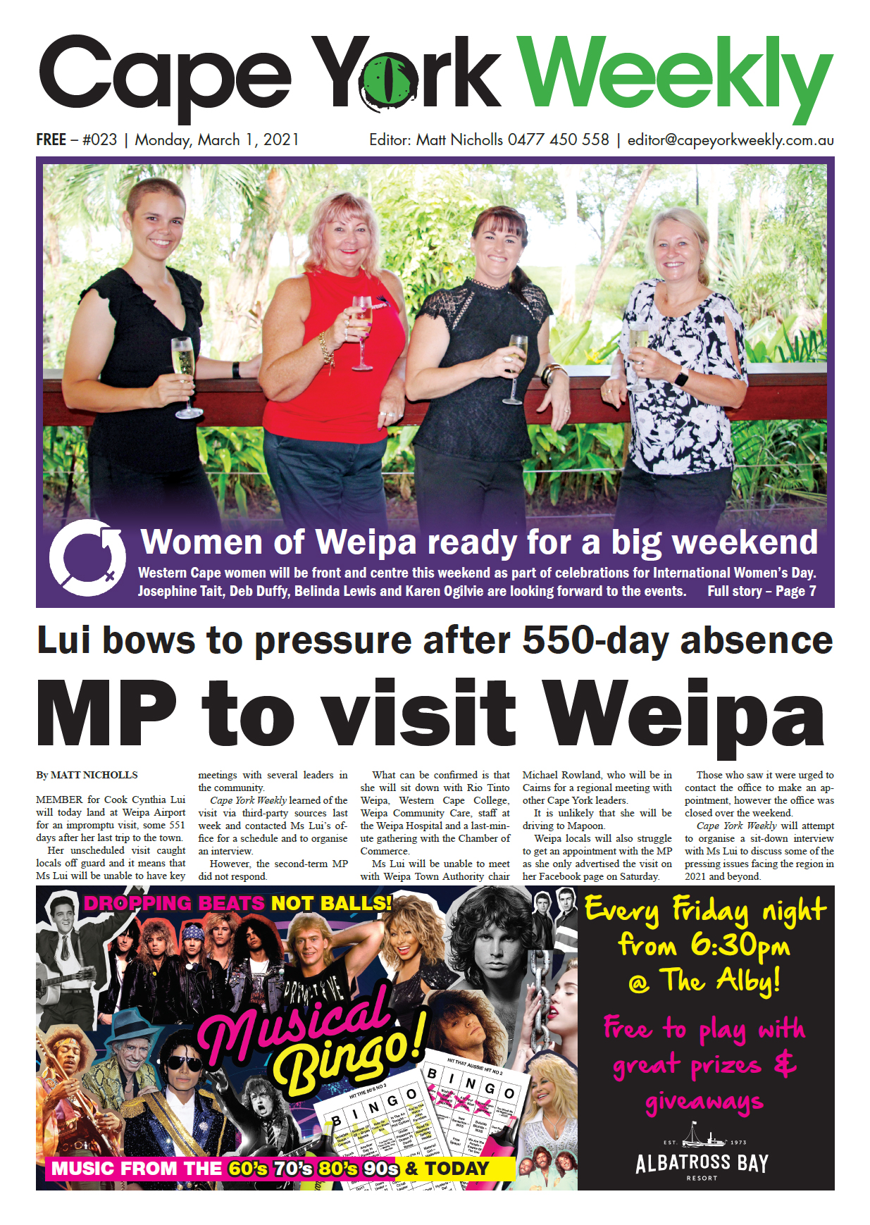 Cape York Weekly 1 March 2021