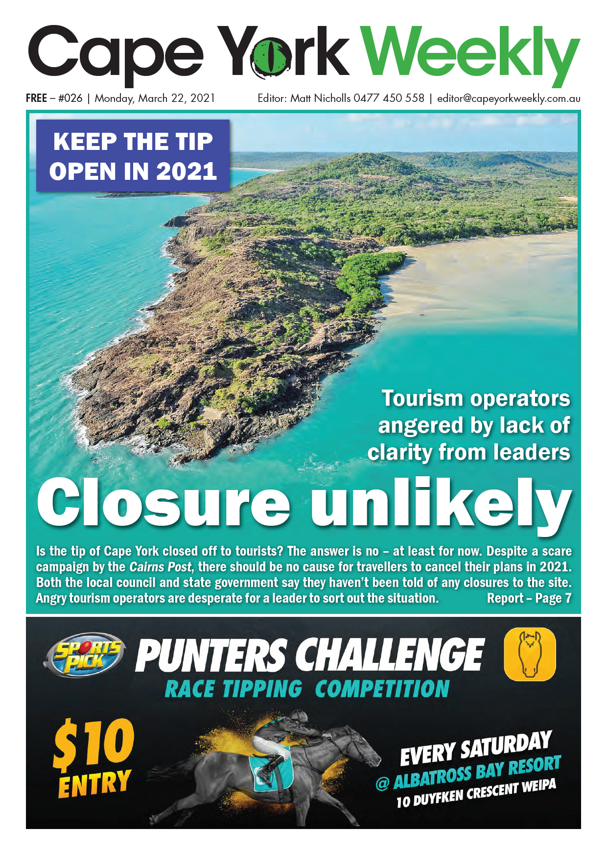 Cape York Weekly 22 March 2021