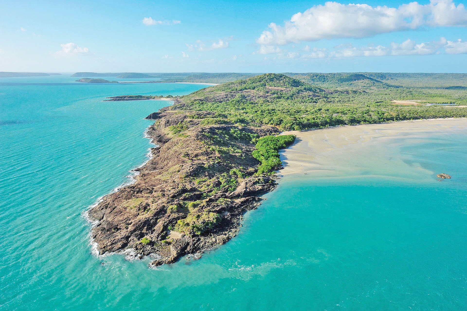Tip of Cape York from the air