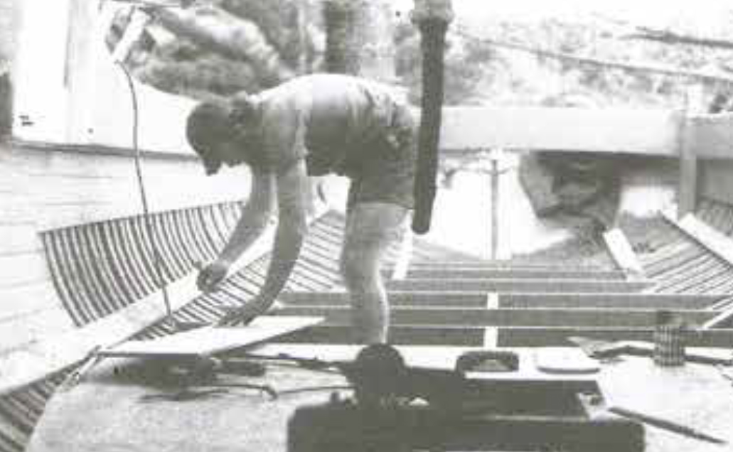 Jim Dempsey restoring MV Albatross in 1978