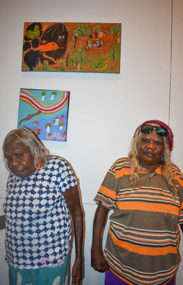 Ruth Dawson and Gladys Anderson