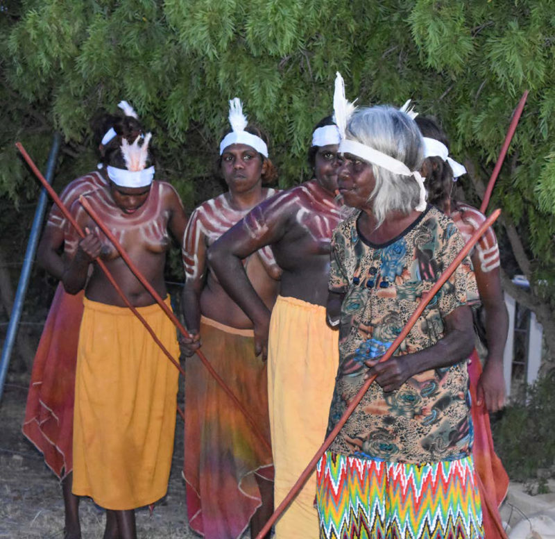 Traditional dancers