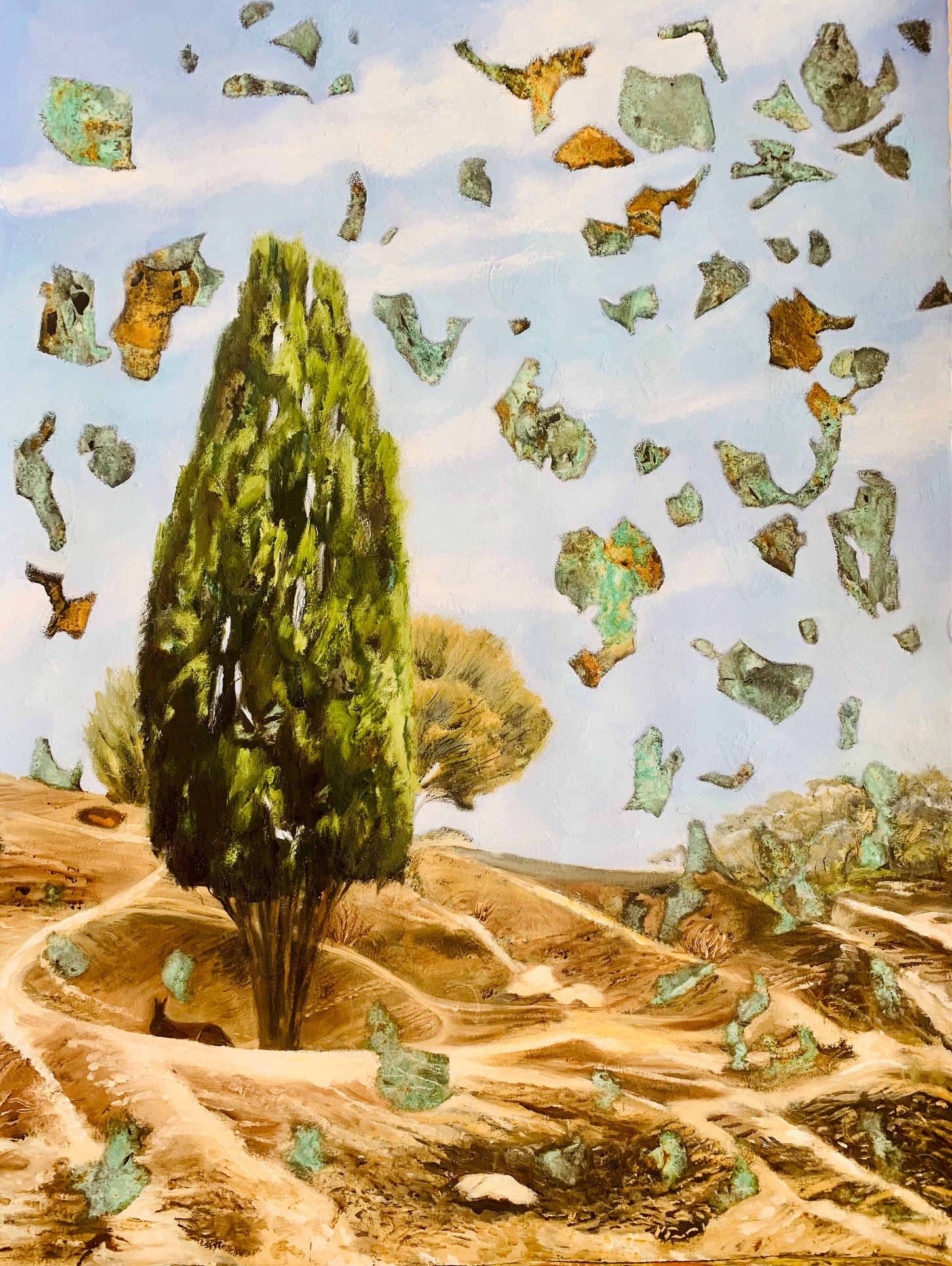 Caroline Taylor painting