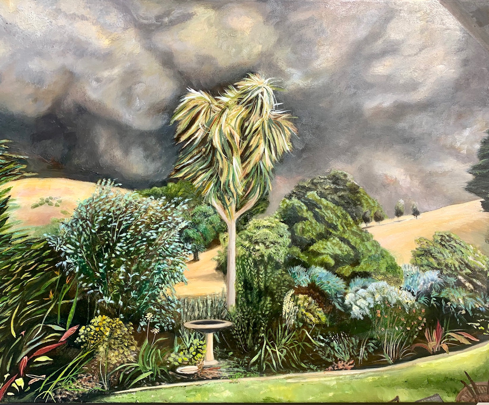 Caroline Taylor painting