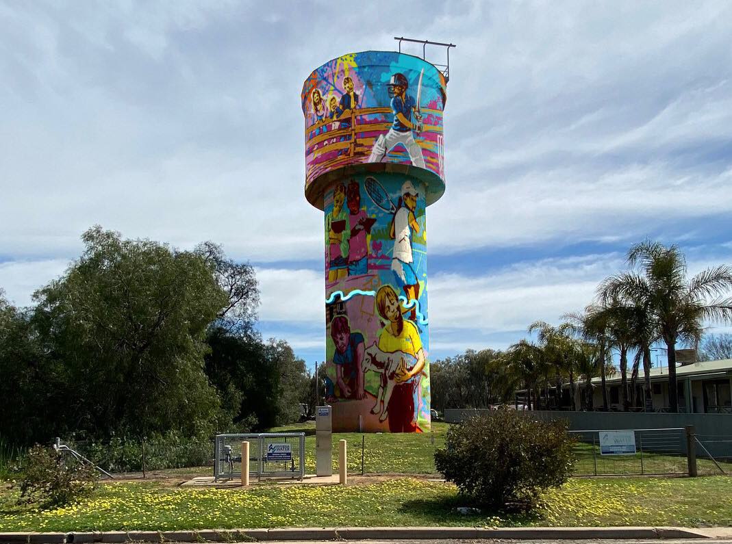 Yerong Creek water tower