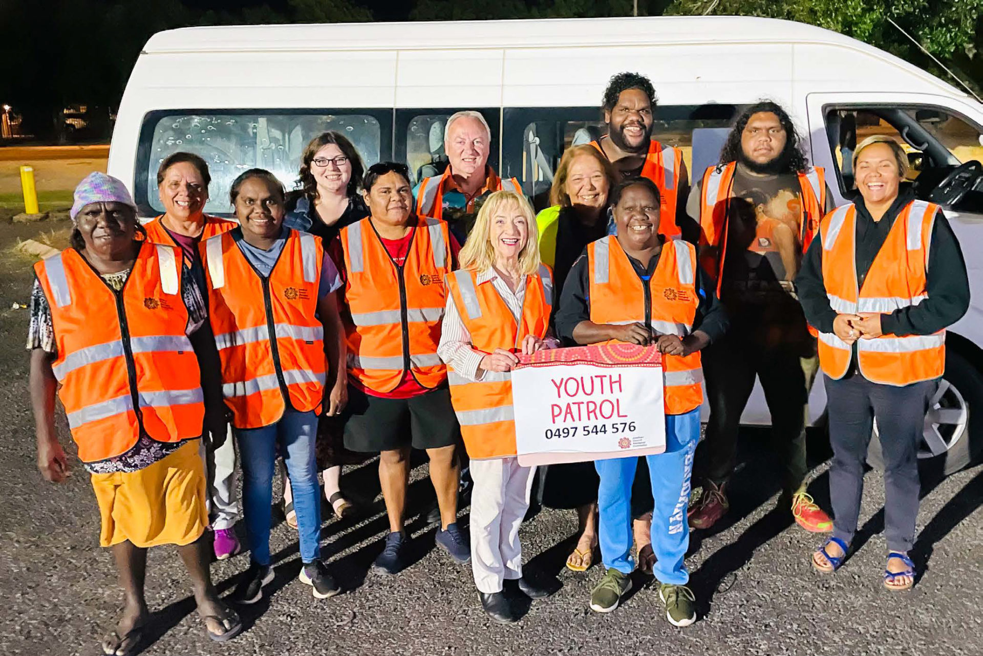 Ministers with Jurnkurakurr volunteers