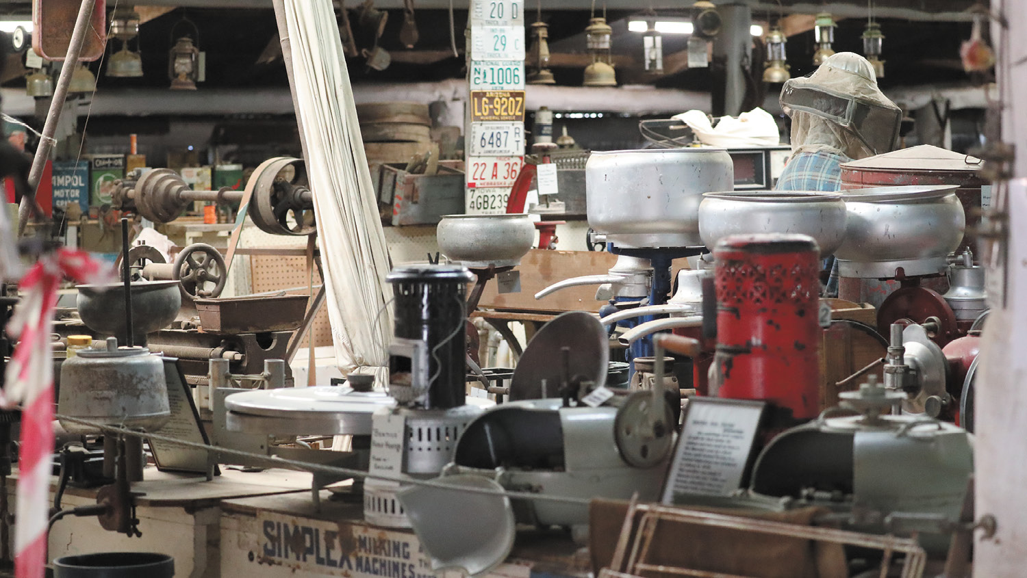 Massive collection of historical items