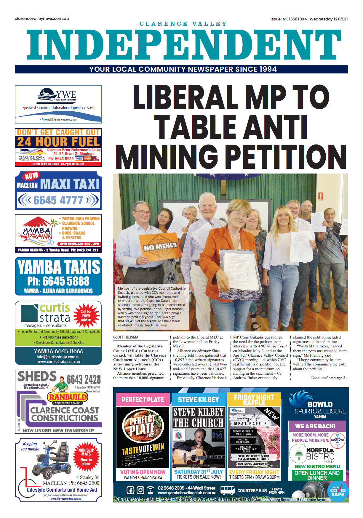 Clarence Valley Independent 12 May 2021