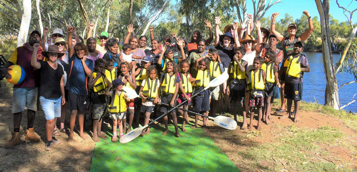 Community kayaking