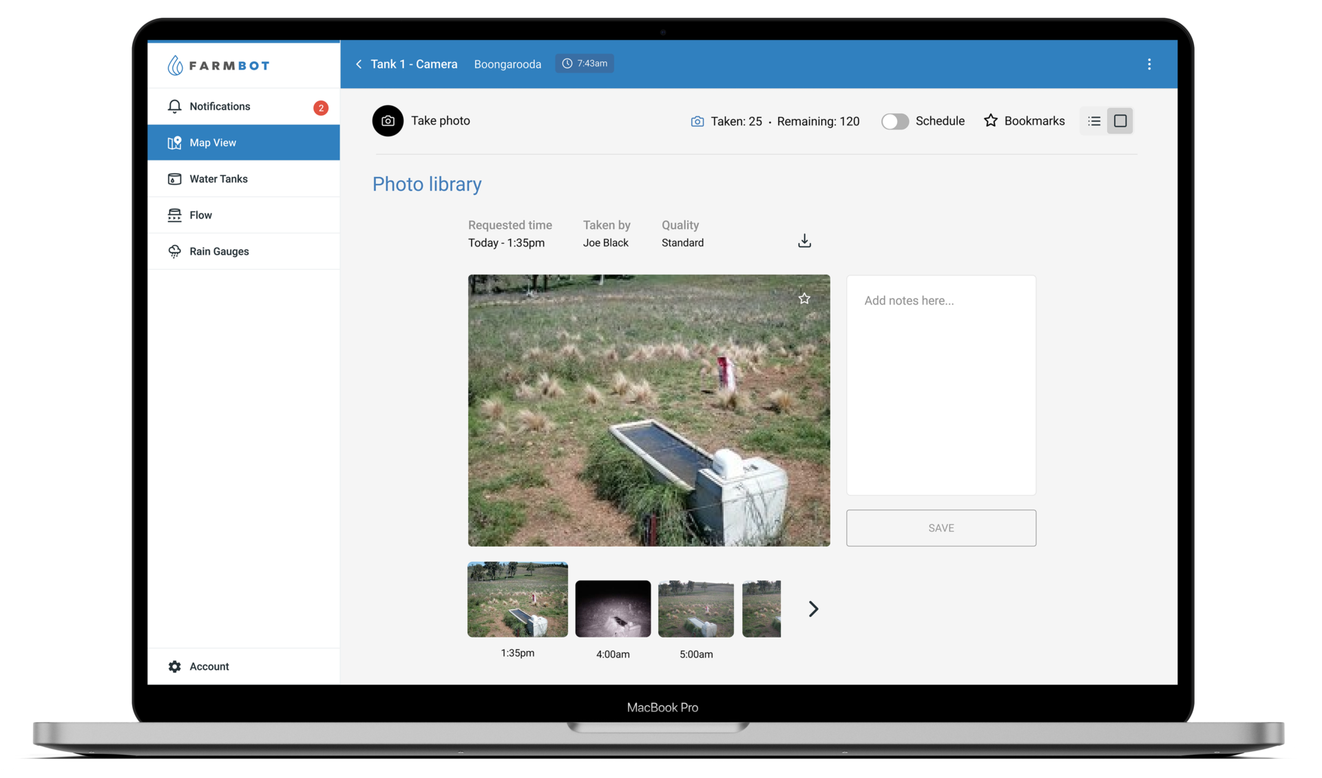 Farmbot screenshot