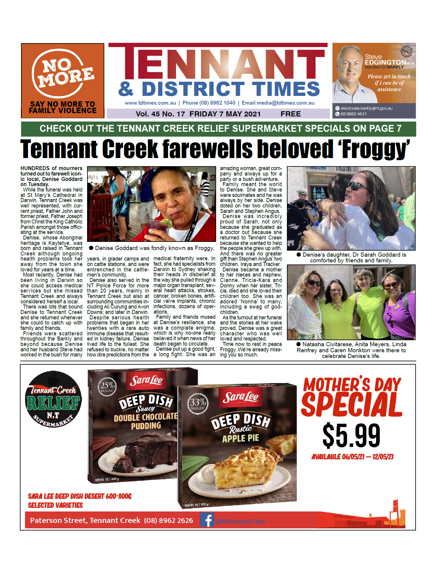 Tennant & District Times 7 May 2021