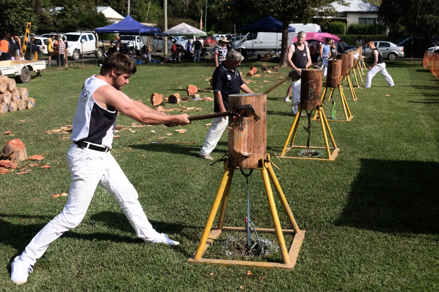 Woodchop competition