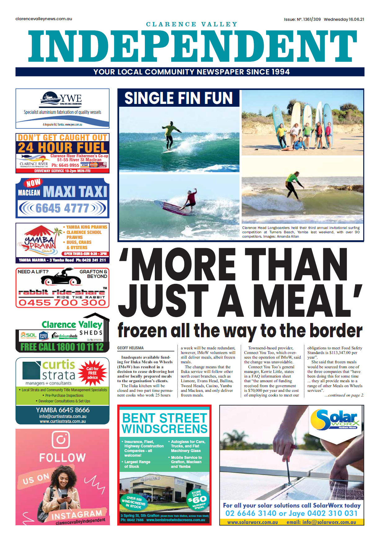 Clarence Valley Independent 16 June 2021