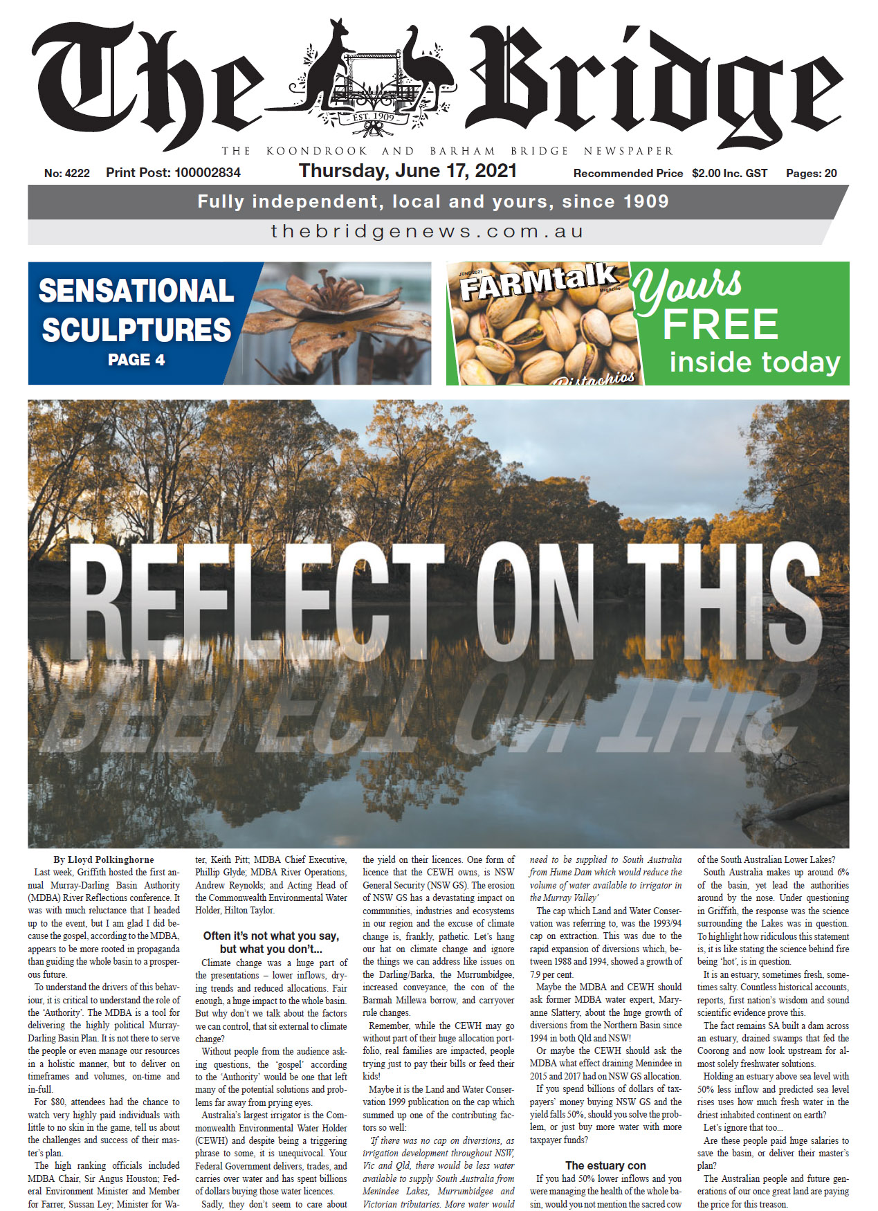 The Koondrook and Barham Bridge Newspaper 17 June 2021