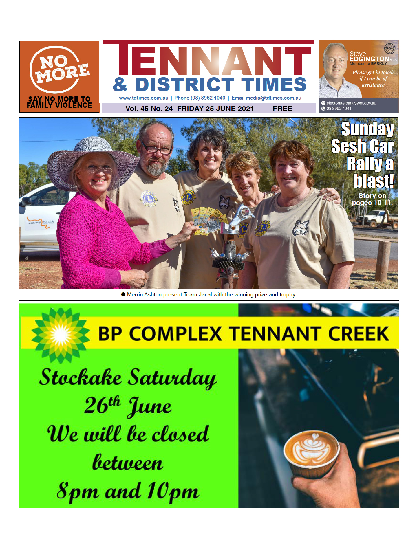 Tennant & District Times 25 June 2021