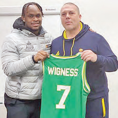 Tamuri Wigness with Darren Perry