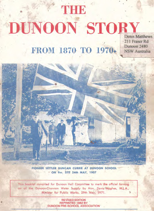 The Dunoon Story cover