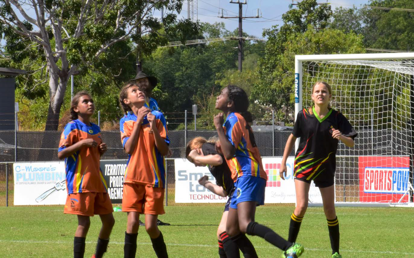 Kicking goals in Darwin