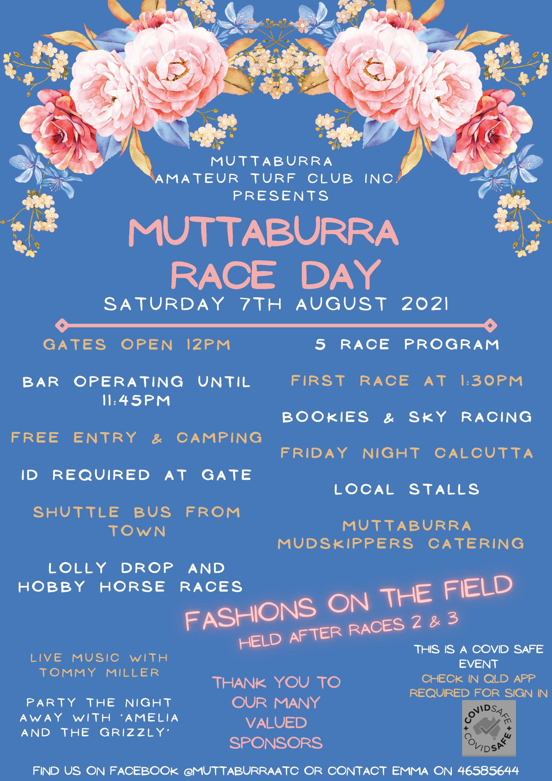 Muttaburra Race Day 2021