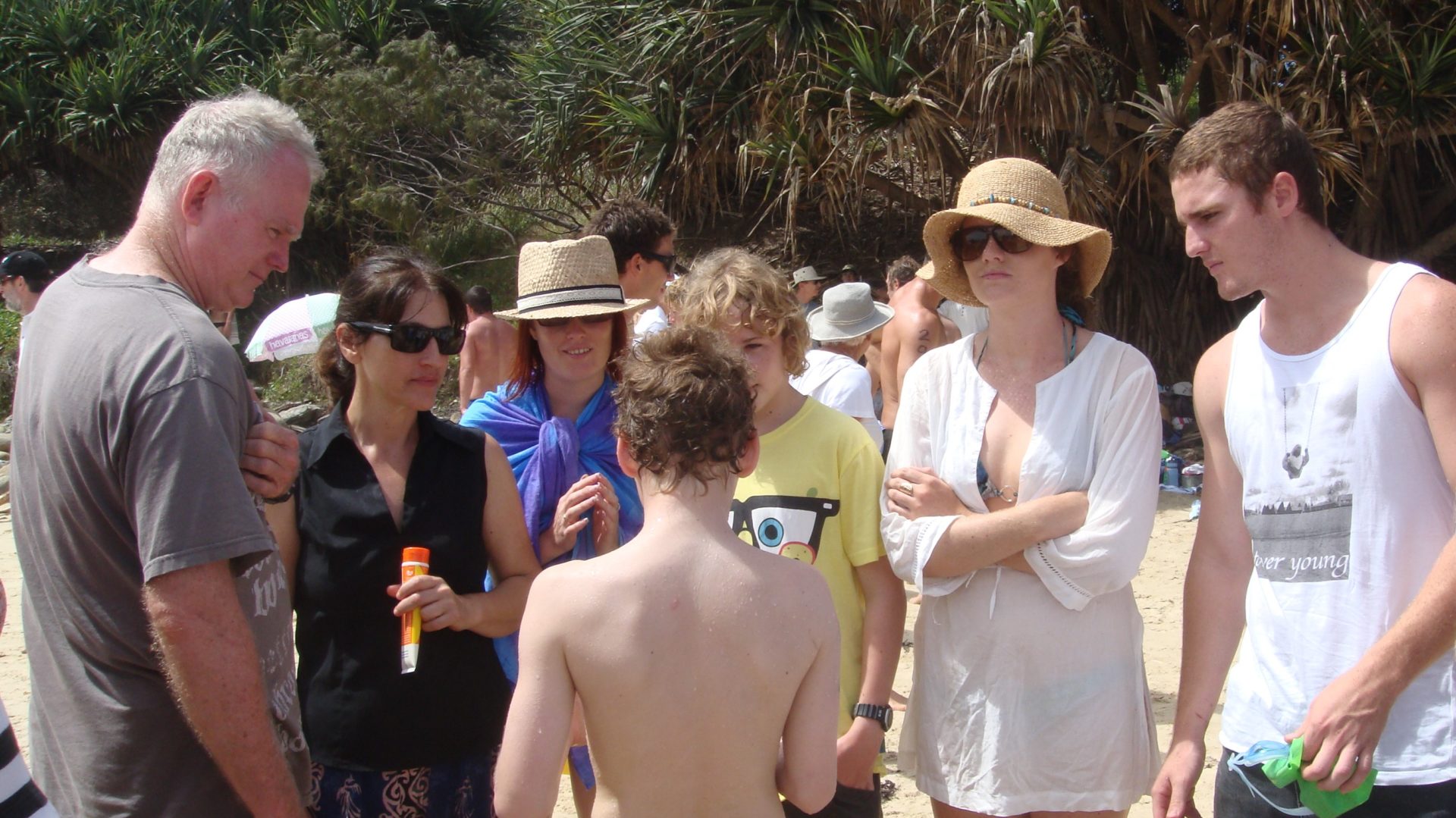 Younger Ryan Maskelyne and family
