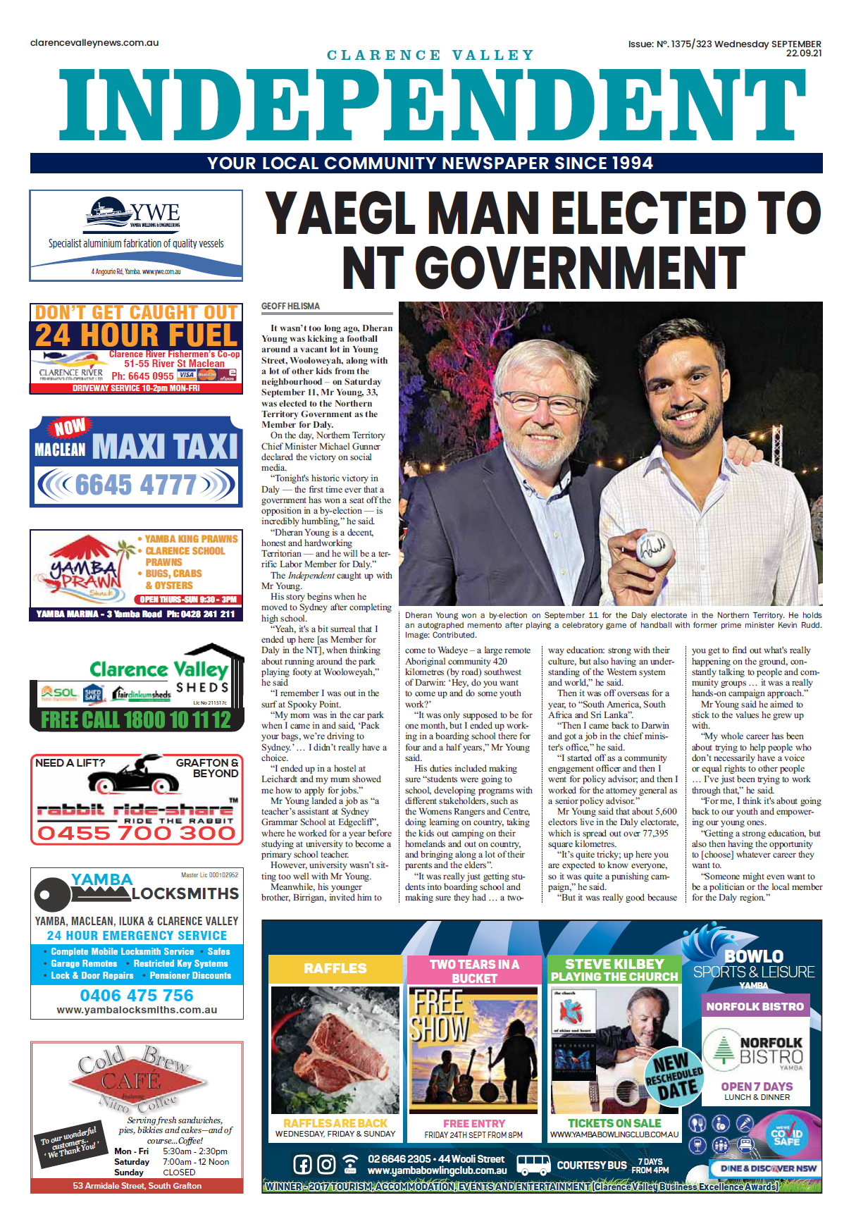 Clarence Valley Independent 22 September 2021