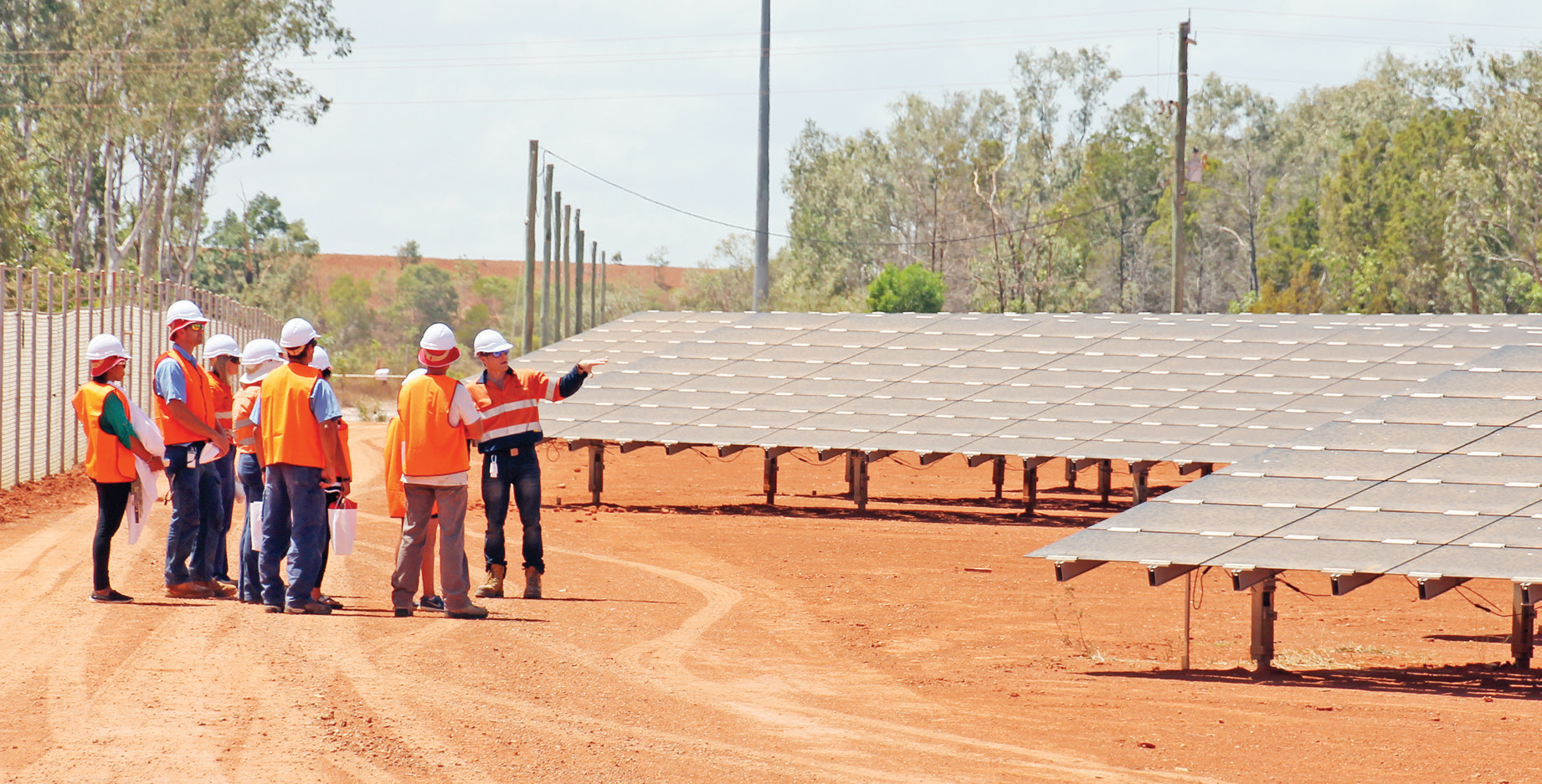Rio solar farm opening 2015