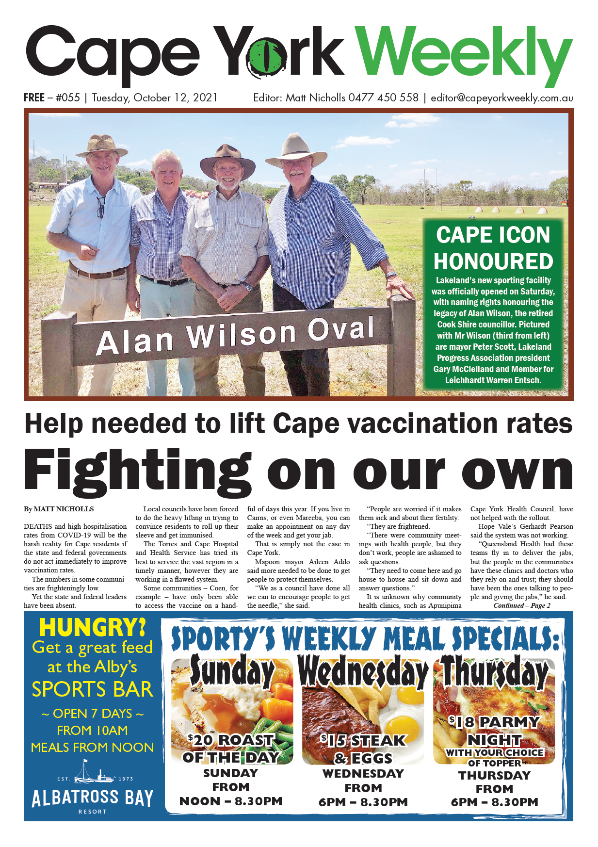 Cape York Weekly 12 October 2021