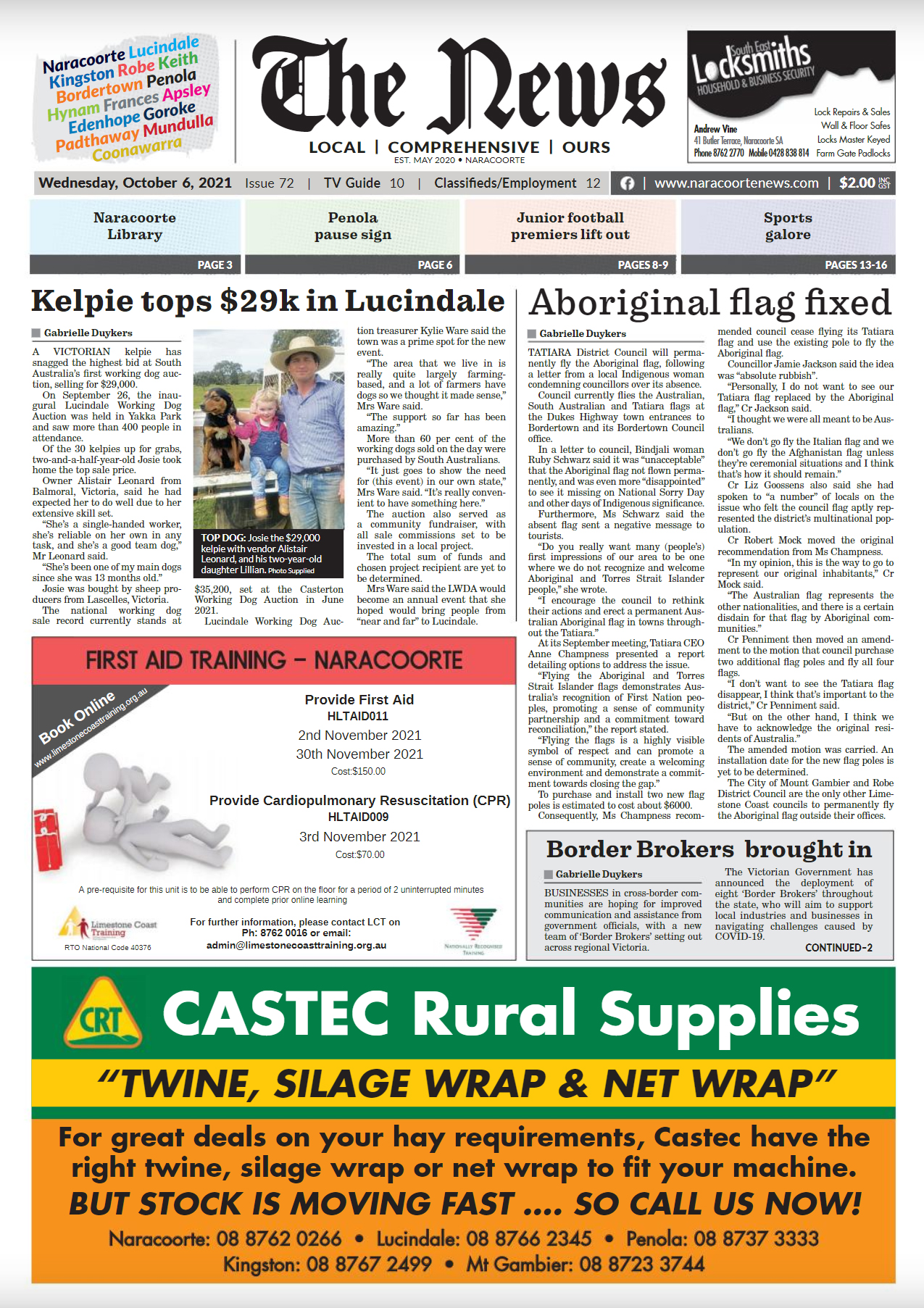 Naracoorte Community News 6 October 2021