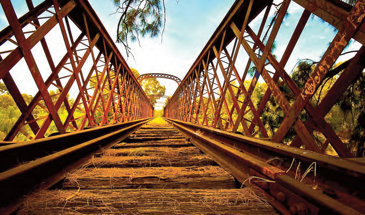 Old Narrandera railway bridge
