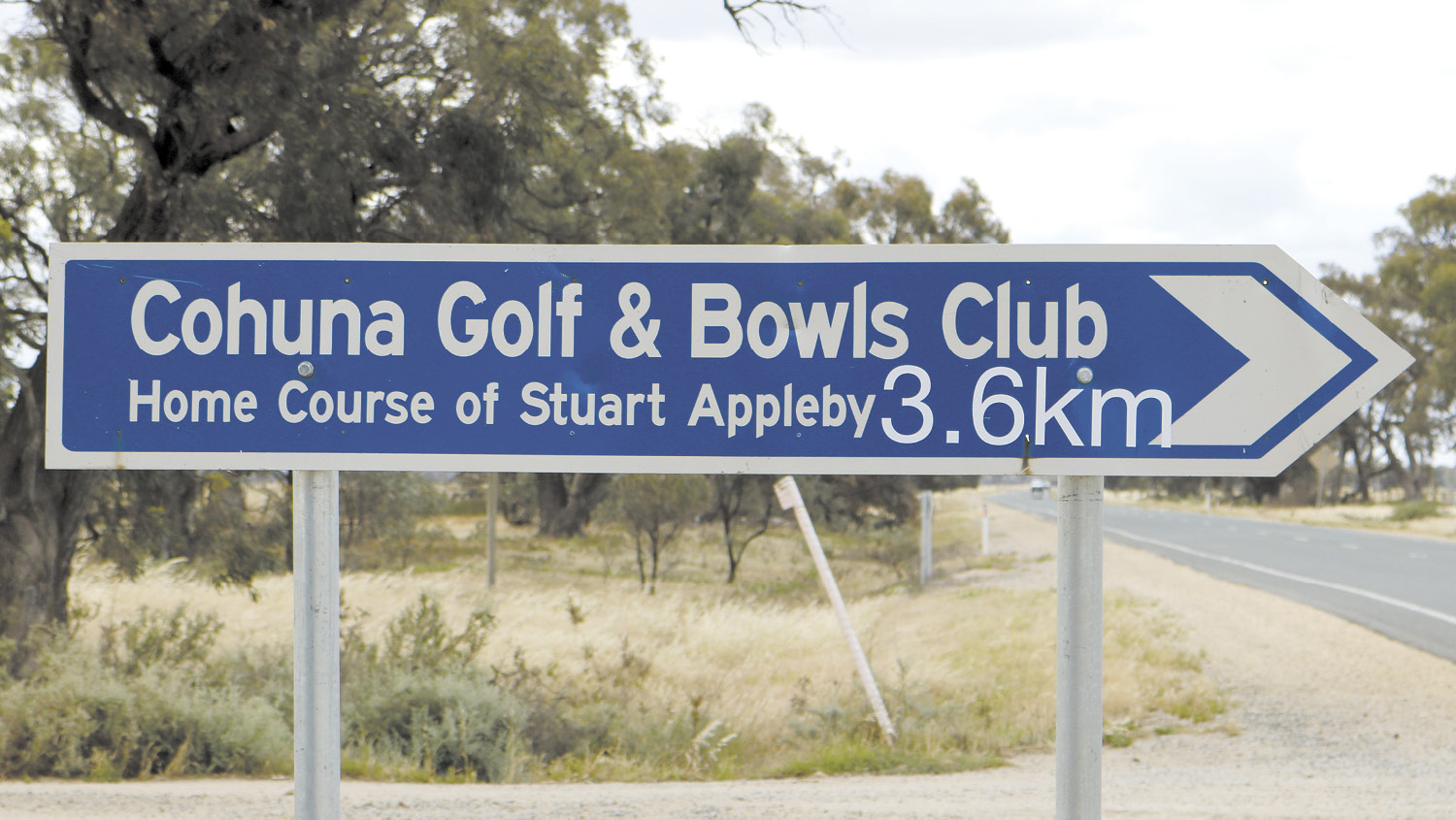 Cohuna Gold Club sign