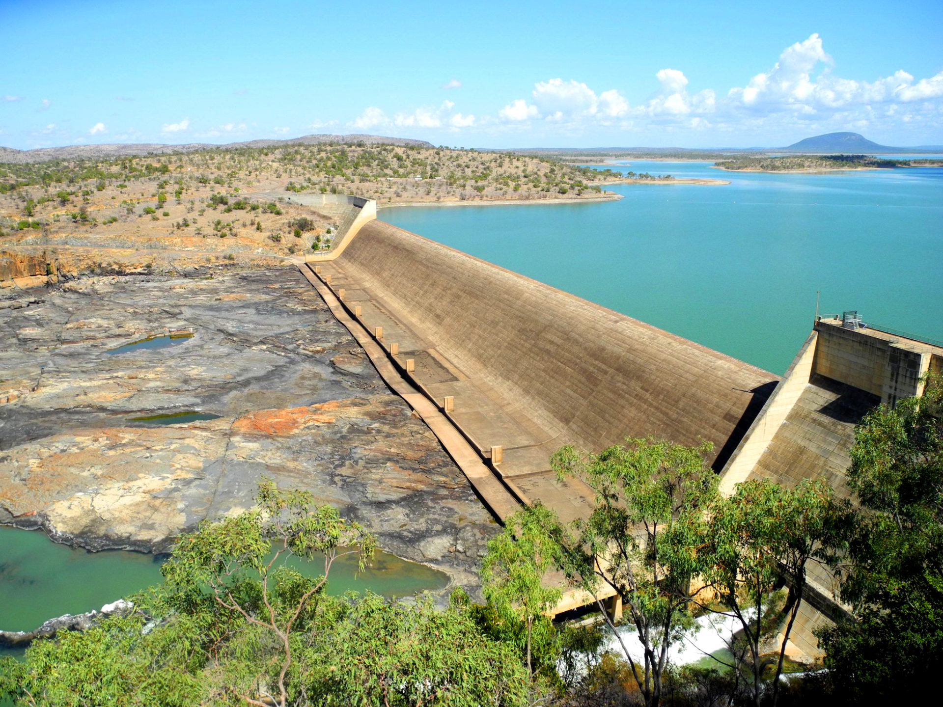 Burdekin Falls Dam. Source: Sunwater