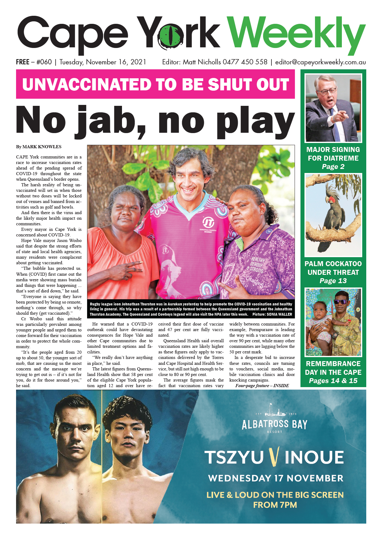 Cape York Weekly 16 November 2021
