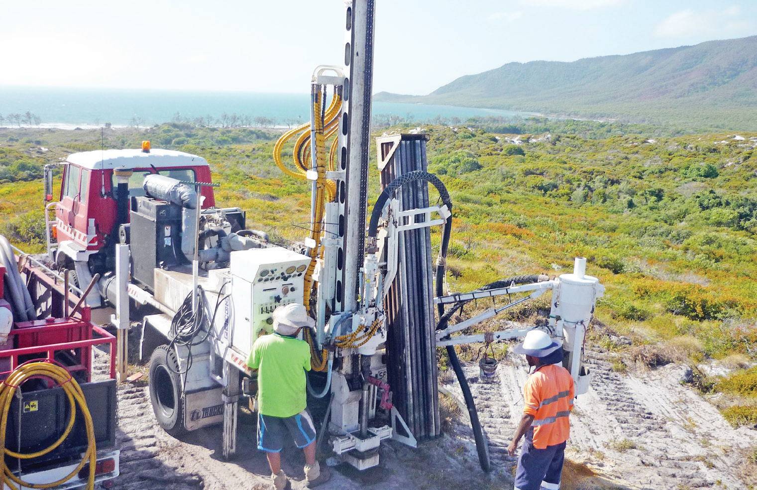 Diatreme site testing