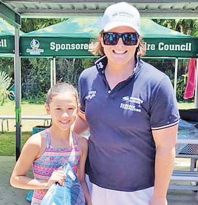 Leisel Jones and swimmer