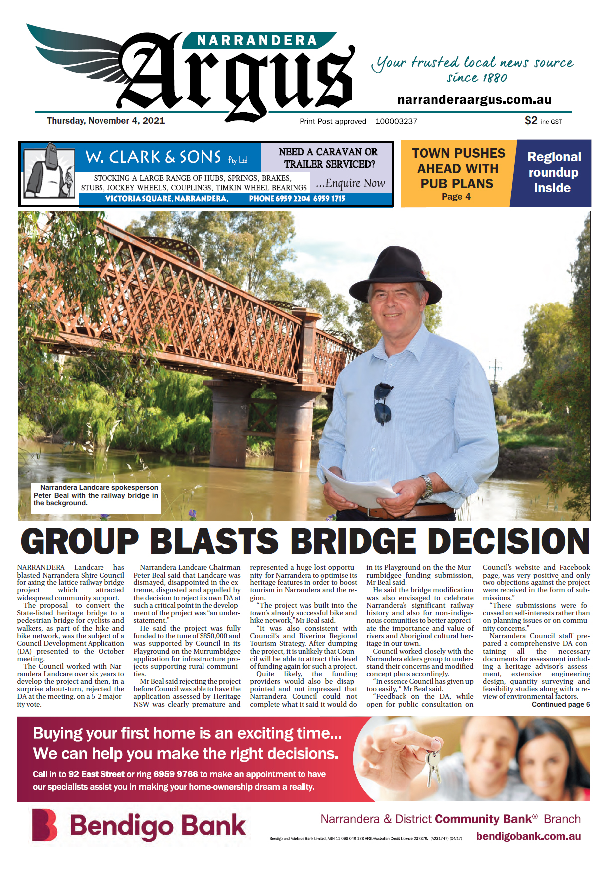 Narrandera Argus 4 November 2021
