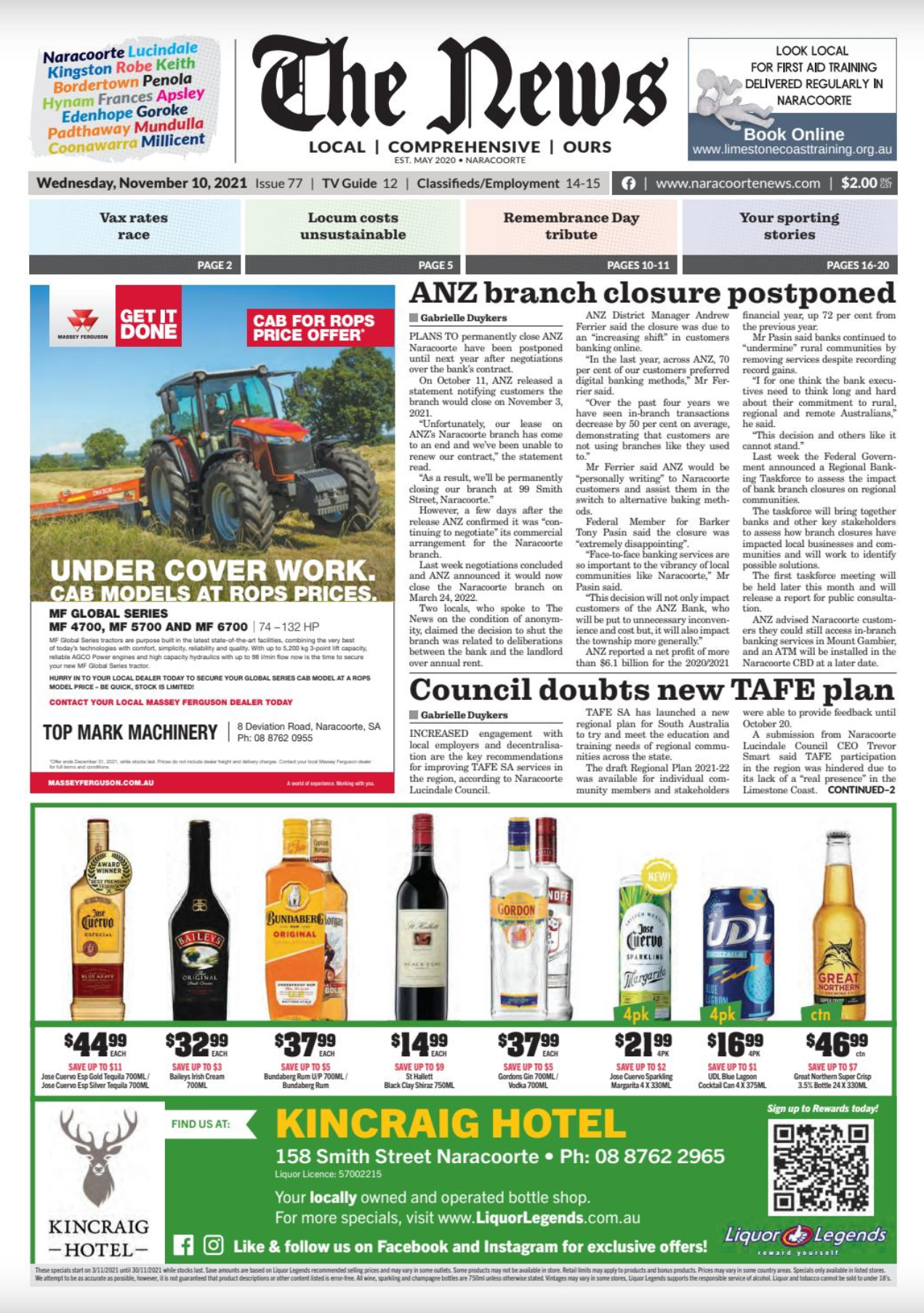 Naracoorte Community News 10 November 2021