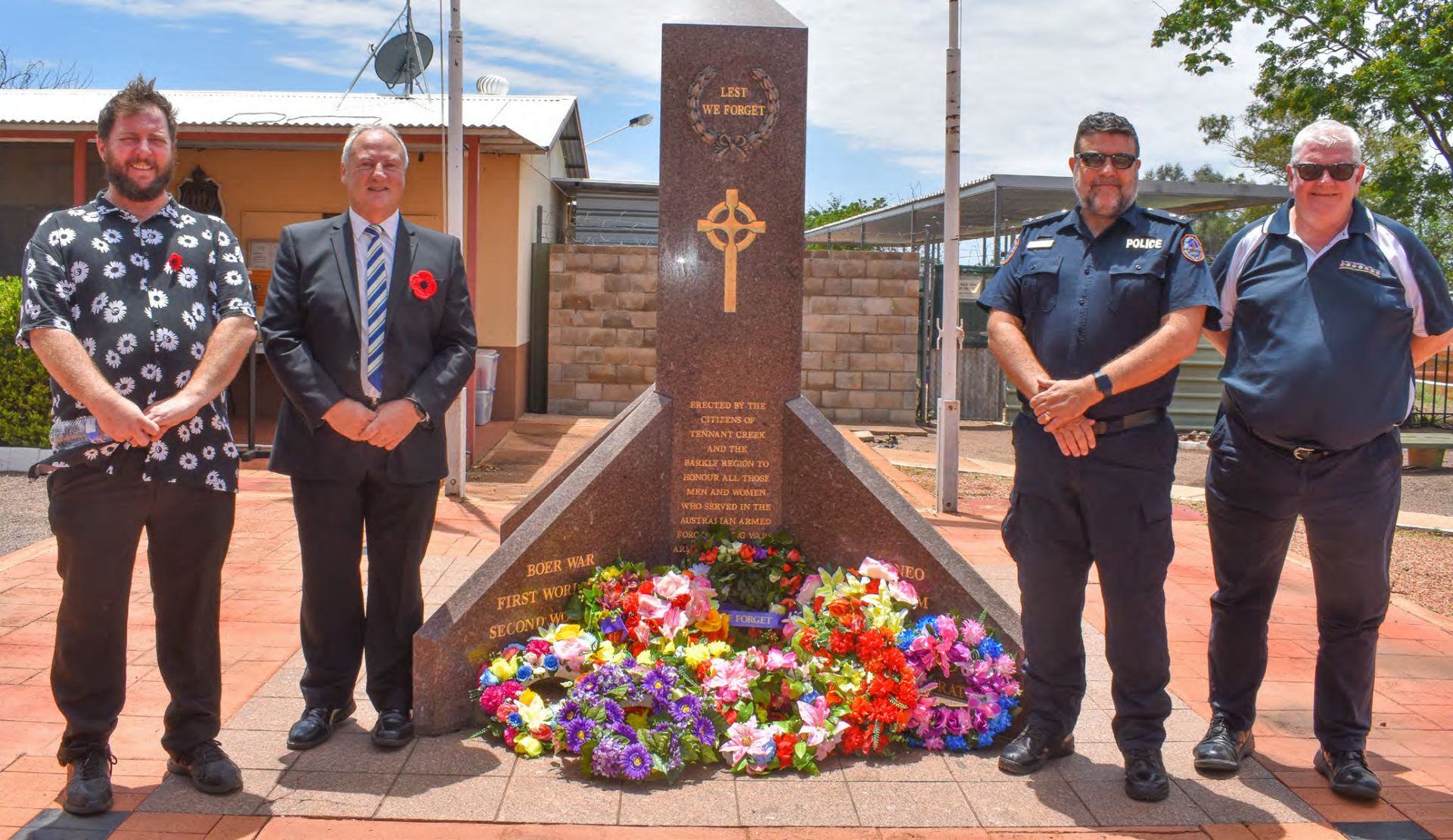 Remembrance Day at Tennant Creek