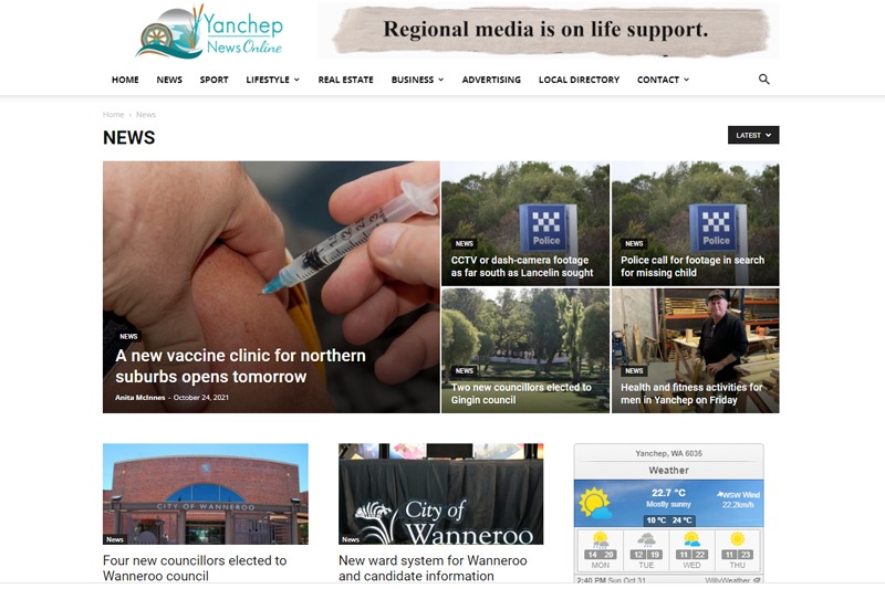 Yanchep News Online screenshot