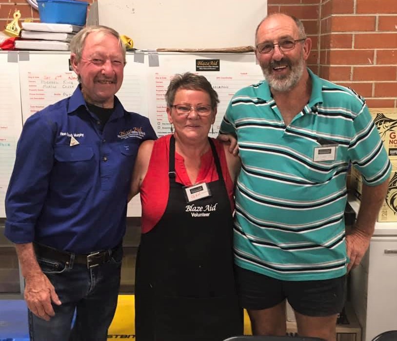 Spud with volunteers