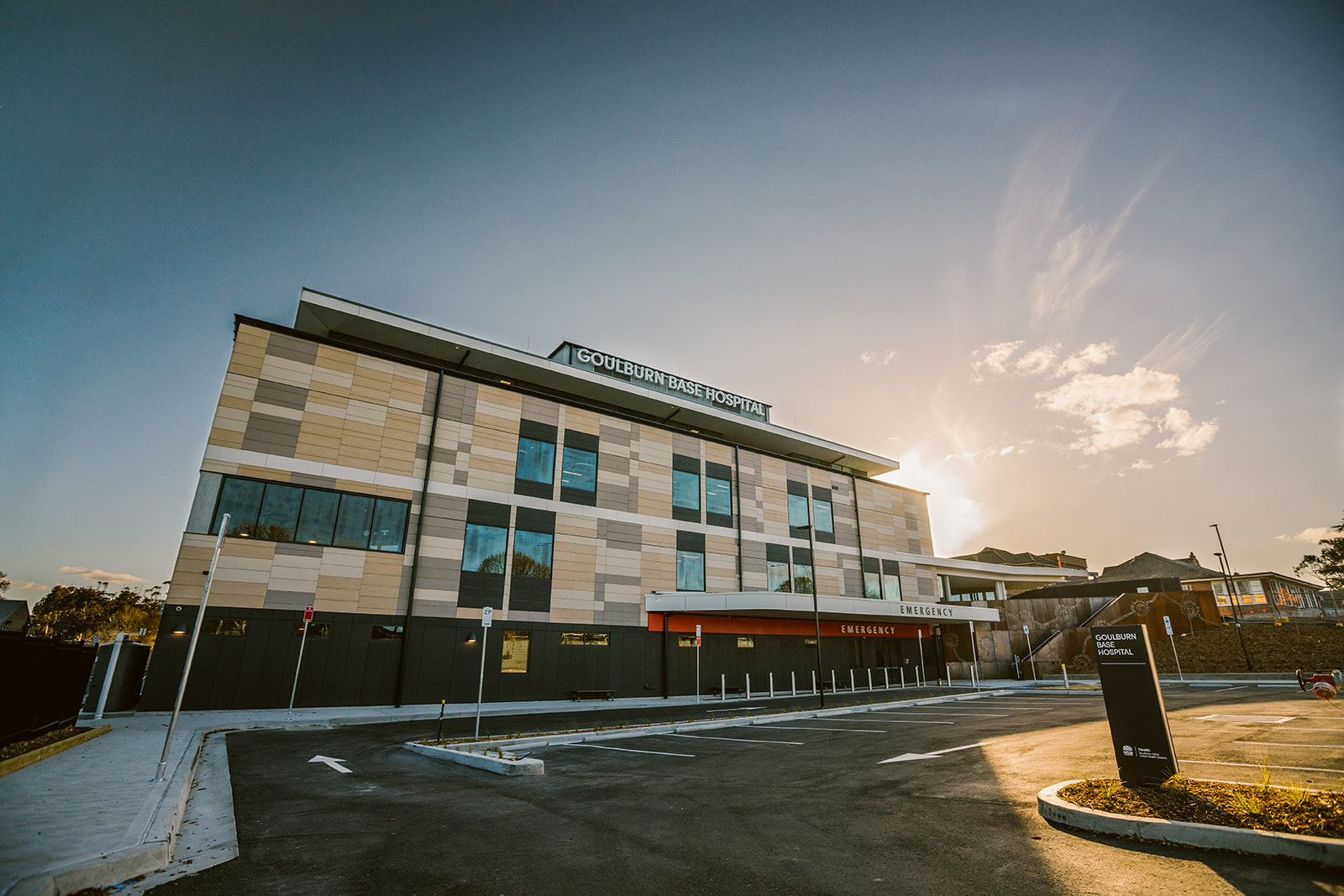 Goulburn Hospital clinical services building