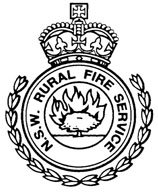 NSW Rural Fire Service badge