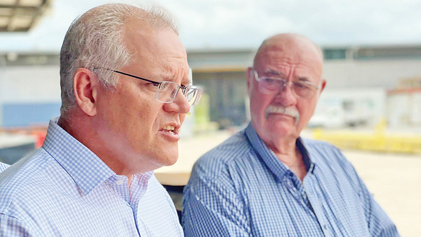 Scott Morrison and Warren Entsch